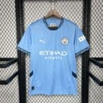 Manchester City 2024/25 Home Kit – Fan Version