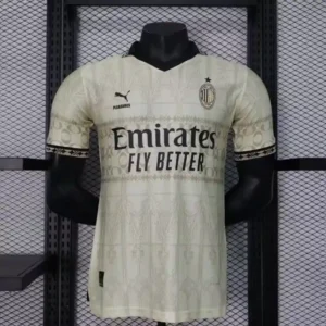 Ac Milan x Pleasures White Jersey – Player Version