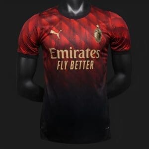Ac Milan Pattern Church Limited Jersey – Player Version