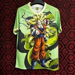 Japan Dragon Ball Goku SSJ3 Jersey – Fan Version