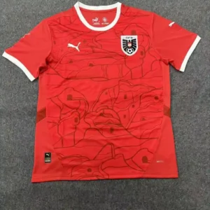 Austria 2024 Euro24 Home Kit – Fan Version