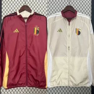 Belgium 2024 Windbreaker Reversible - Euro 2024