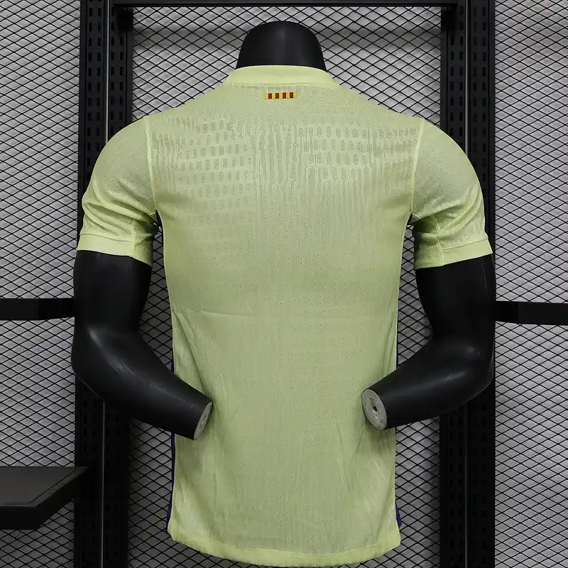 FC Barcelona 24/25 Yellow Special Edition Jersey - Player Version - Image 9