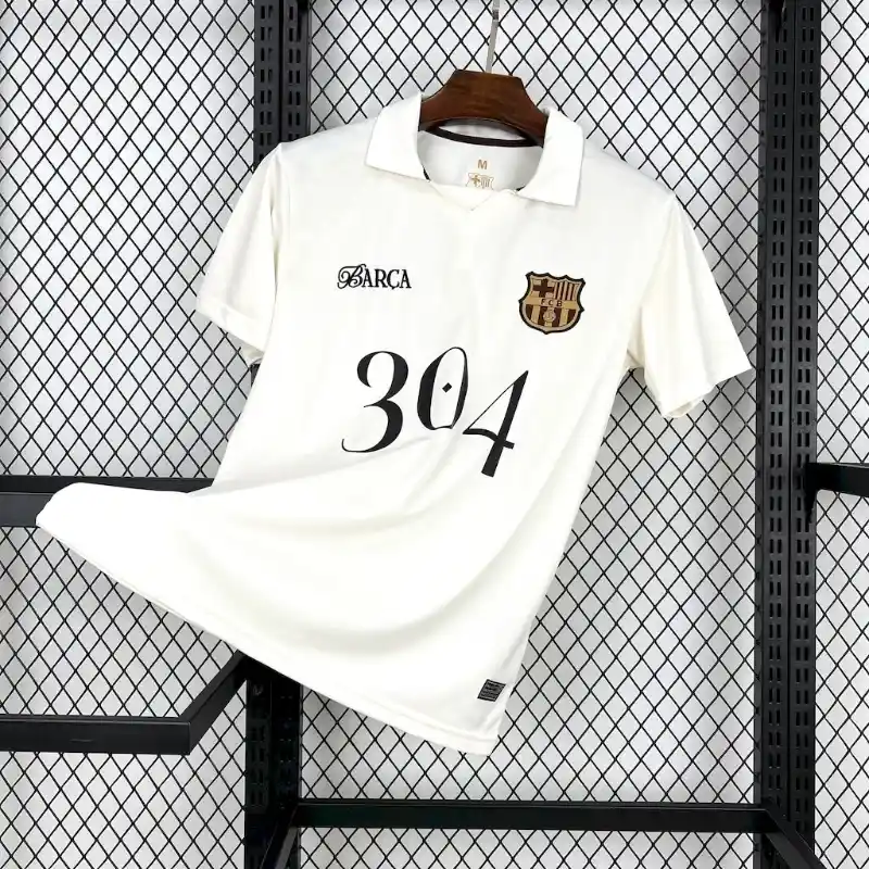FC Barcelona LAMINE YAMAL 304 White - Fan Version
