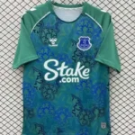 Everton 24/25 Pre-Match Shamrock Jersey Green – Fan version