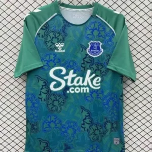 Everton 24/25 Pre-Match Shamrock Jersey Green – Fan version