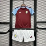 Aston Villa 24/25 Home Kit – Kids