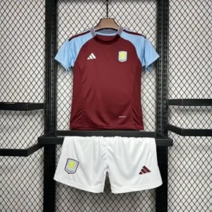 Aston Villa 24/25 Home Kit – Kids