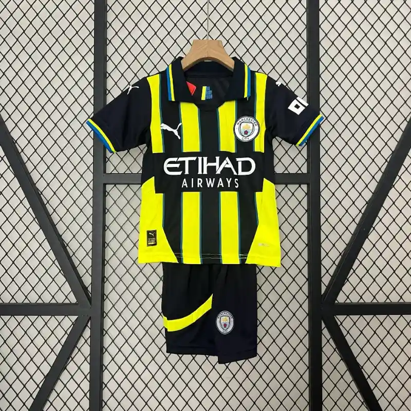 Manchester City 24/25 Away Kit - Kids