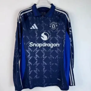 Manchester United 2024/25 Away Jersey Long Sleeve – Fan Version