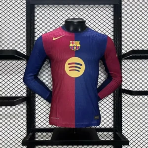 FC Barcelona 24/25 Home Kit -Long Sleeve – Player version