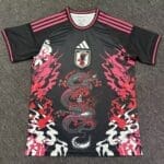 Japan Black And Pink Dragon Special Edition Jersey – Fan Version