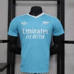 Arsenal 2024/25 Lake Blue Jersey Special Retro Edition – Player Version