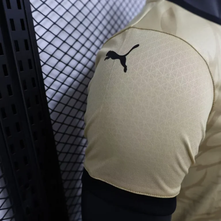 Manchester City 2024/25 Gold Dragon Special Edition Jersey – Player Version - Image 3