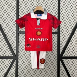 Manchester United 1996-97 Home Kit – Kids