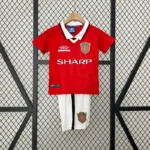 Manchester United 1999-2000 Home Kit - kids