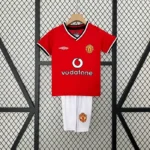 Manchester United 2000-01 Home Kit – Kids
