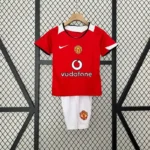 Manchester United 2005-06 Home Kit – Kids