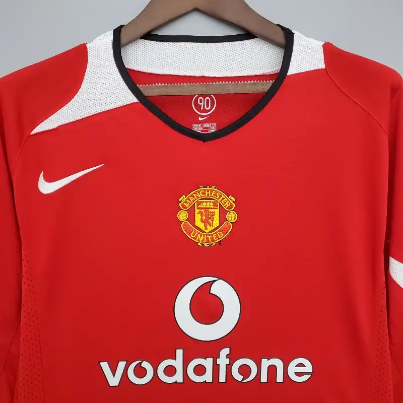 MANCHESTER UNITED 2004/2006 Home kit – Long sleeve - Image 2