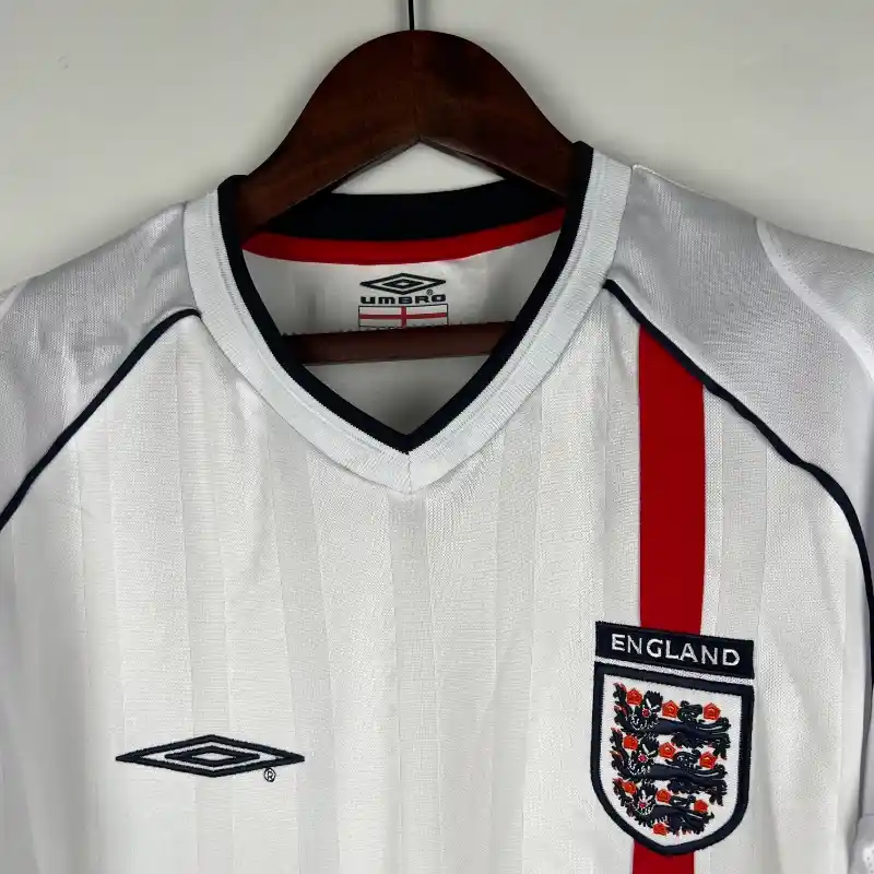 England 2002 Home kit – Long sleeve - Image 6