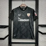 Athletic Bilbao 24/25 Black Goalkeeper Kit – Fan Version