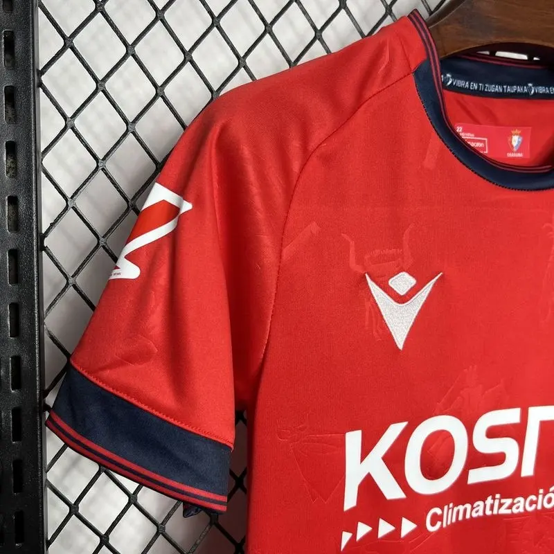 Osasuna 24/25 Home Kit - Kids - Image 2