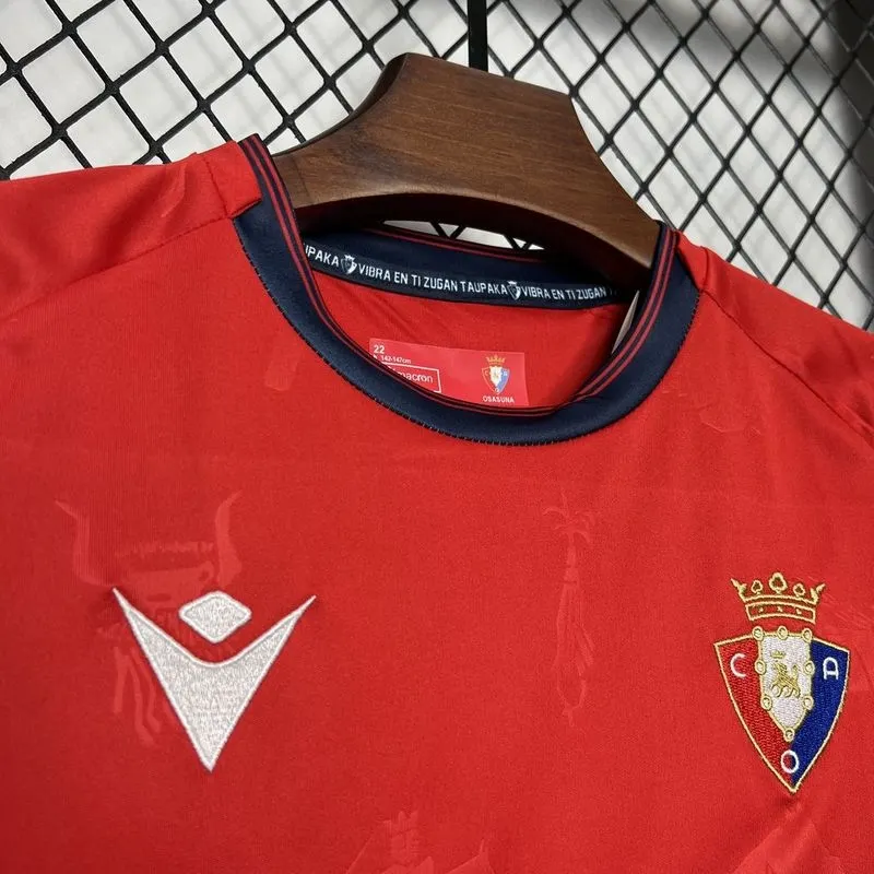 Osasuna 24/25 Home Kit - Kids - Image 4