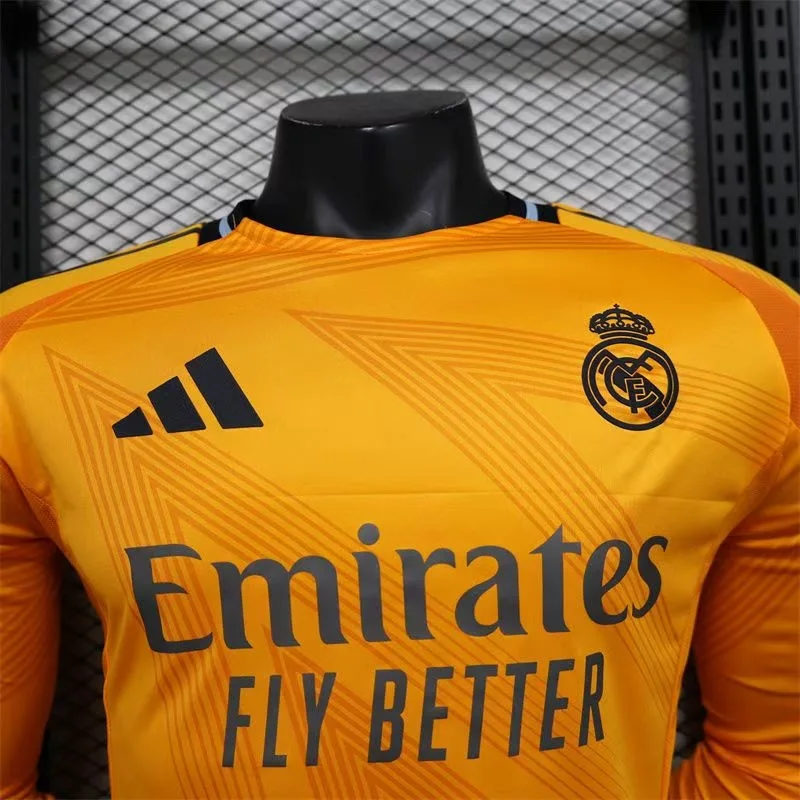 Real Madrid 24/25 Away Kit -Long Sleeve – Player version - Image 4