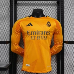 Real Madrid 24/25 Away Kit -Long Sleeve – Player version