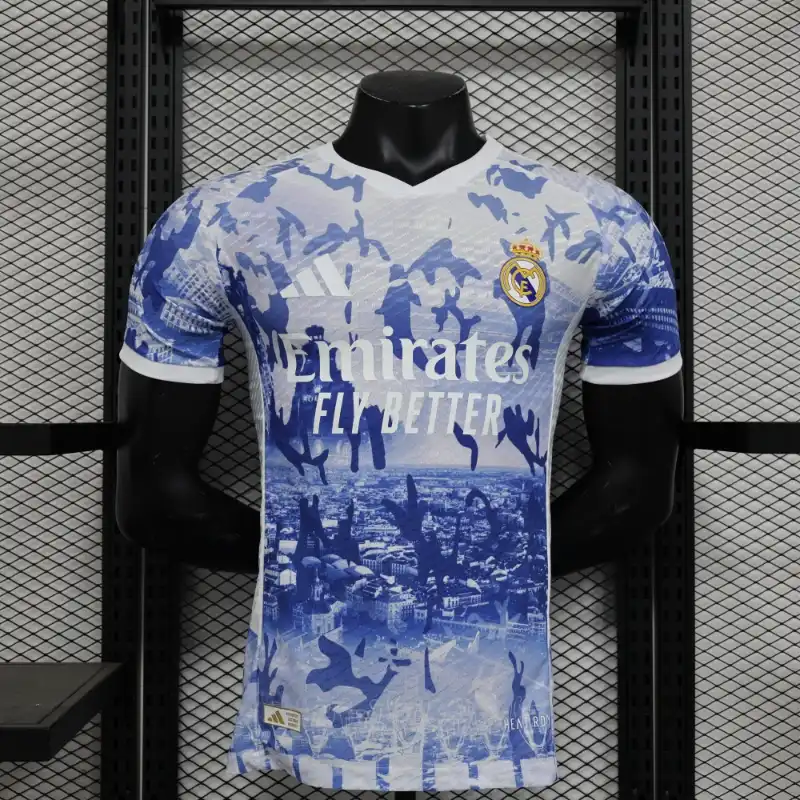Real Madrid Blue Skyline Kit 24/25 – Player version
