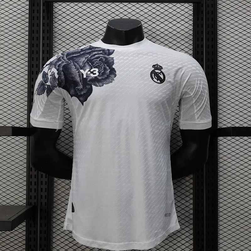 Real Madrid 24/25 White Y-3 Kit – Player version