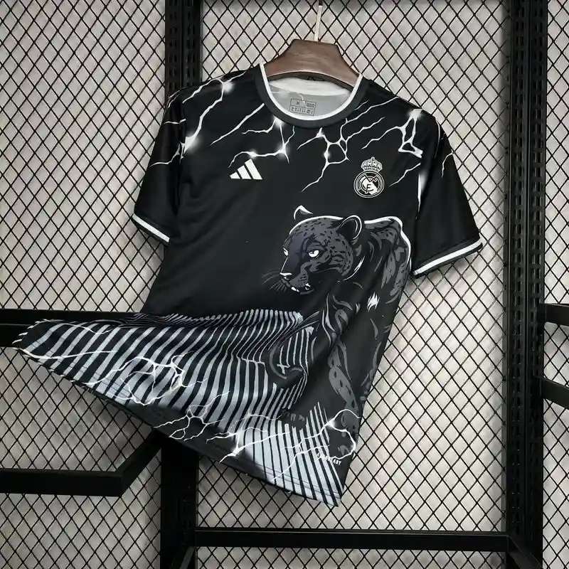 Real Madrid Black Panther Kit 24/25 – Fan Version - Image 6