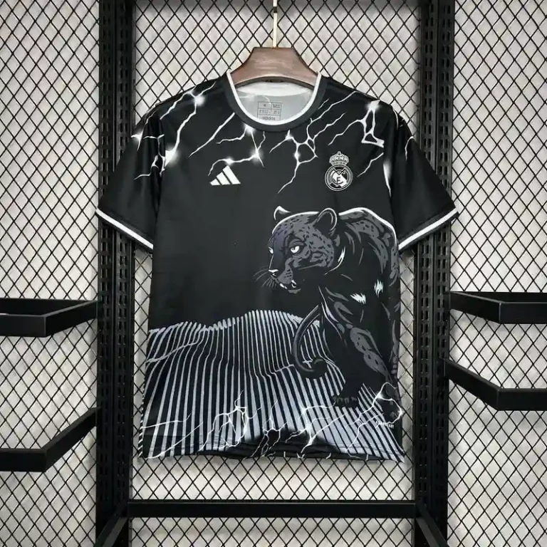 Real Madrid Black Panther Kit 24/25 – Fan Version