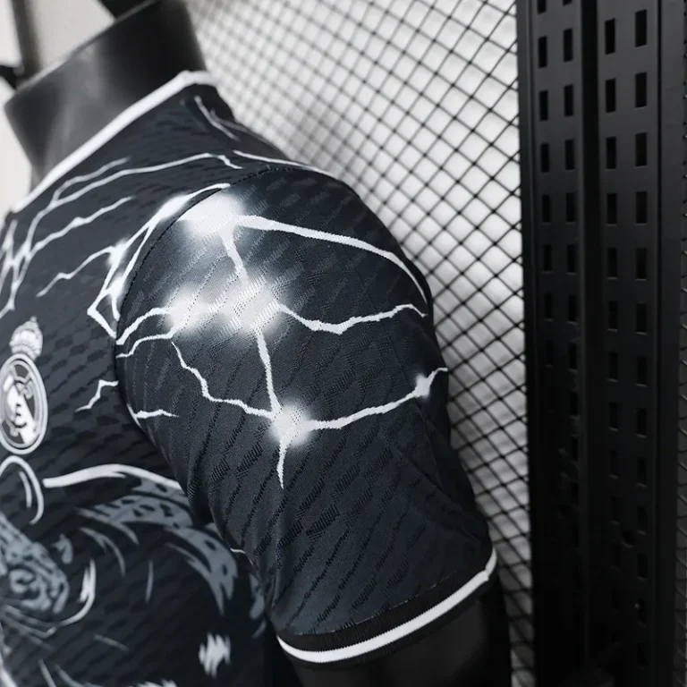 Real Madrid Black Panther Kit 24/25 – Player version - Image 4