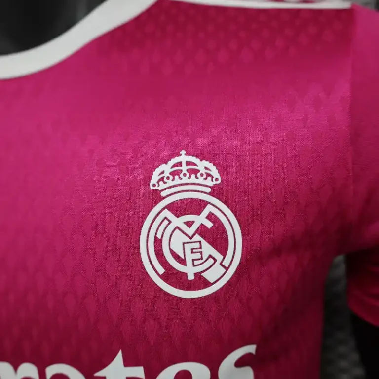 Real Madrid Rose Pink Special Jersey 24/25 – Player version - Image 2