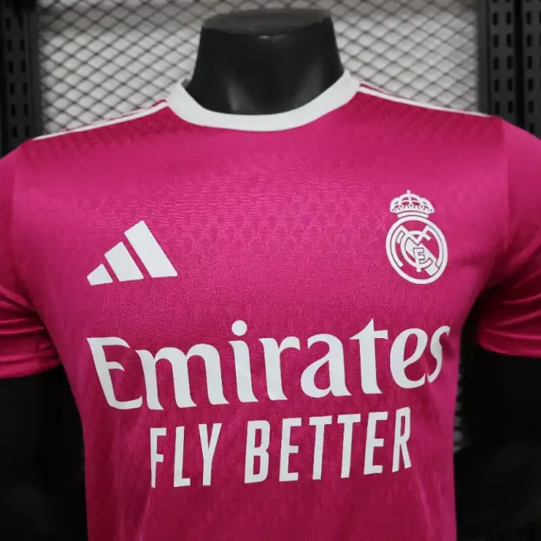 Real Madrid Rose Pink Special Jersey 24/25 – Player version - Image 5