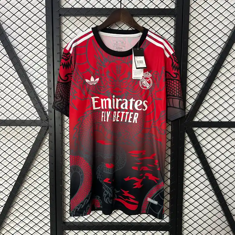 Real Madrid Red Dragon Kit 24/25 – Fan Version