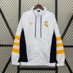 Real Madrid 24/25 Windbreaker - White