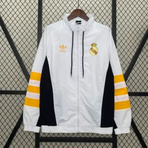 Real Madrid 24/25 Windbreaker - White
