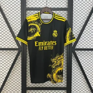 Real Madrid Yellow Dragon Kit 24/25 – Fan Version