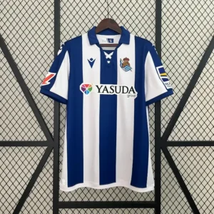 Real Sociedad 24/25 Home Kit – Fan Version