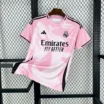 Real Madrid Pink & White Kit 24/25 – Fan Version