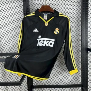 Real Madrid 1998-99 Away Kit -Long Sleeve – Fan Version
