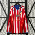 Atletico Madrid 2004-05 Home Kit -Long Sleeve