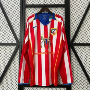 Atletico Madrid 2004-05 Home Kit -Long Sleeve