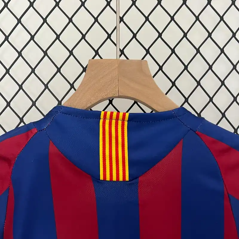 Fc Barcelona 2005-06 Home Kit - Kids - Image 7