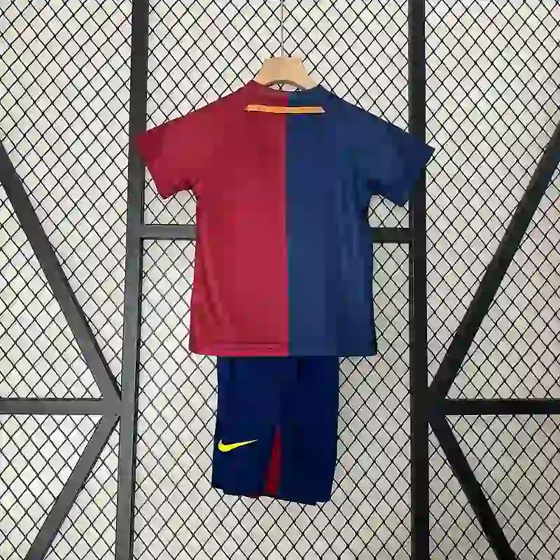 Fc Barcelona 2008-09 Home Kit - Kids - Image 7