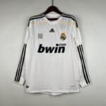 Real Madrid 2009-10 Home Kit -Long Sleeve