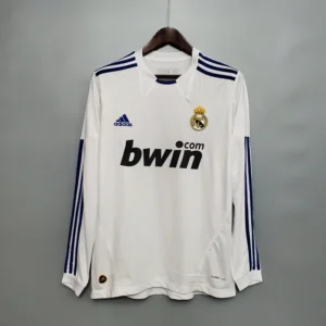 Real Madrid 2010-11 Home Kit -Long Sleeve
