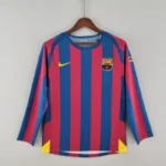 FC Barcelona 2005-06 Home Kit -Long Sleeve
